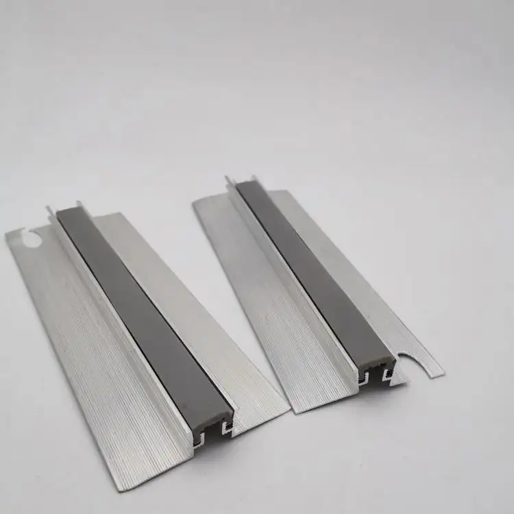 Hot Selling 12mm Ceramic Tile Metal Expansion Joint Covers For Hotel