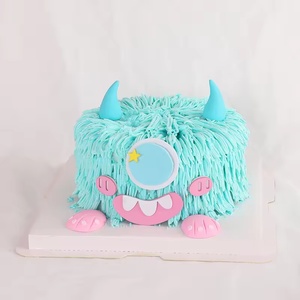 ขายส่งจากโรงงาน ชุดตกแต่งเค้กวันเกิดธีมปีศาจน้อย ของตกแต่งฮาโลวีน - Product Image 4