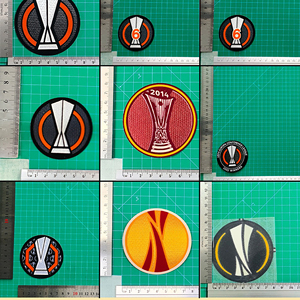 Parches de Tela Rectangulares con Diseño Personalizado, Termoadhesivos, con Efecto 3D, para Publicidad en Prendas, Números de Camiseta, Brazaletes, Colección Copa Europa - Product Image 2