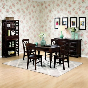 Ensemble de meubles élégants et modernes de luxe léger - Table, chaises pour les familles, les appartements et les restaurants. - Product Image 2