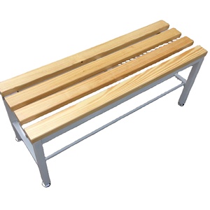 Vestiaire extérieur moderne en acier avec bancs de dressing et banc de parc en acier inoxydable pour jardin, patio et école - Product Image 1