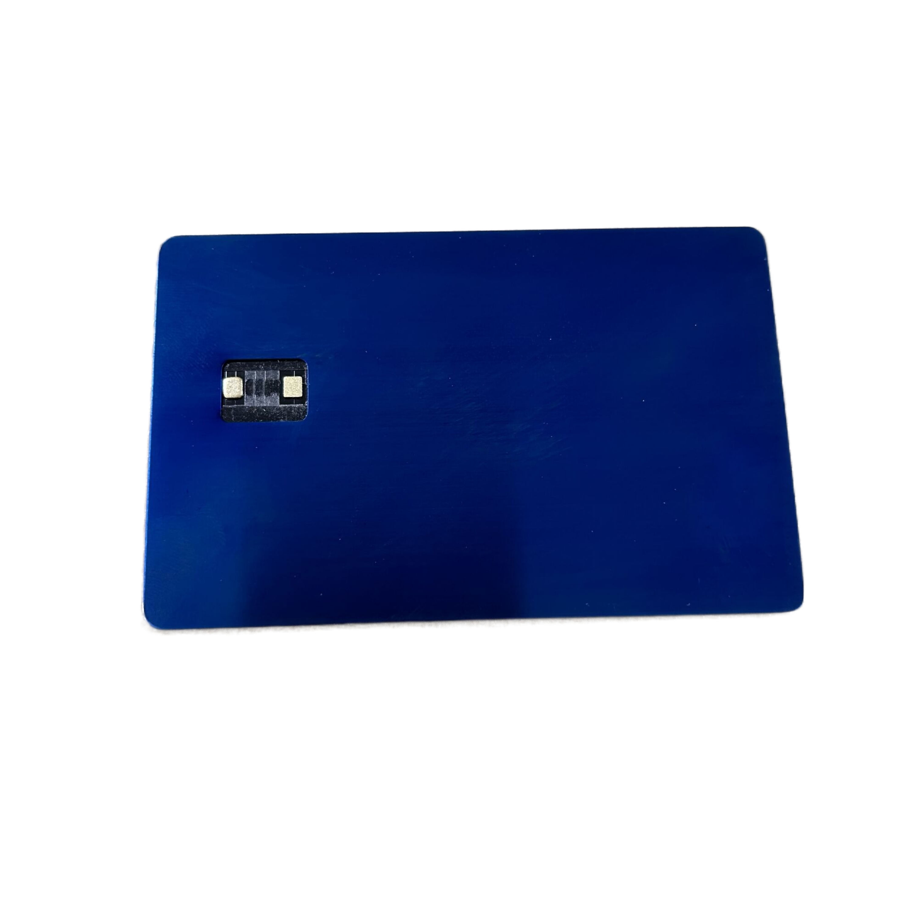 brushed blue