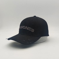 Gorra de Béisbol de Moda con Visera, Diseño Vintage, Personalizada con Logotipo Bordado, Estructurada de 6 Paneles, para Viajes, Ciclismo y Uso Casual