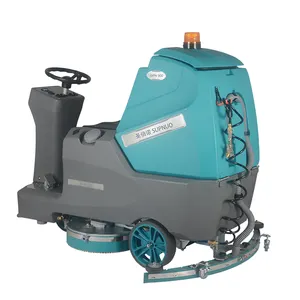 2024 New Supnuo SBN-900 Floor Scrubber For Supermarket comfortable rid-floor scrubber scrubbing machine