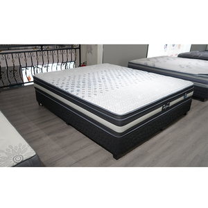 Cubiertas de cama acolchadas de 350gsm con cremallera, revestimiento de colchón con antichinches - Product Image 2