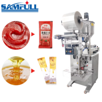 Machine automatique de remplissage et de scellage de sachets de liquide à 6 voies pour jus de bonbons glacés Machine de remplissage d'emballage de glace à 4 côtés