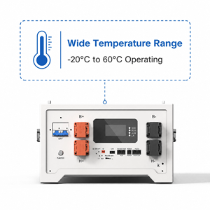 Batterie solaire hors réseau 51,2 V 314 Ah 16,08 kWh LiFePO4, pack de batteries au lithium à cycle profond pour système photovoltaïque - Product Image 3