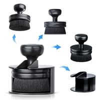 Brosse de nettoyage automobile en forme de champignon, poils synthétiques ultra-denses, brosse de dépoussiérage pour l'intérieur des voitures, OEM