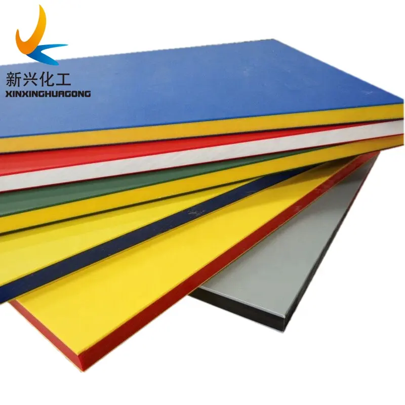 Çift renkli HDPE panoları/çift renkli 3 katmanlı HDPE paneli/HDPE çift renkli plastik levha
