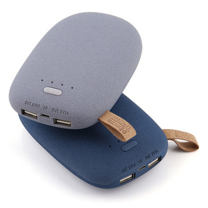 Batería portátil en forma de piedra, Banco de energía personalizado de alta calidad, coloridos, 10400mah, Banco de energía de plástico - Product Image 6