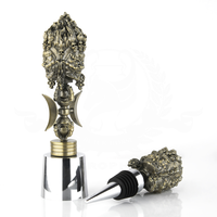 Statues de bouddha en métal personnalisé, artisanat religieux, décoration pour la maison, ensemble cadeau, 6 pièces