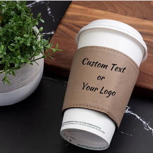 Fascia per Tazza da Caffè <span class=keywords><strong>in</strong></span> Pelle Personalizzata con Stampa UV, Regalo Promozionale per la Festa della Mamma, Ideale per Campagne di Marketing e PR - Product Image 1