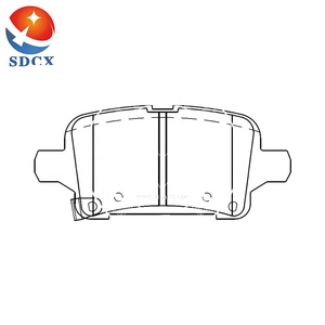 ผ้าเบรกหลัง SDCX รุ่น D1915-9085 สำหรับ Malibu 2016 / OPEL - Product Image 2