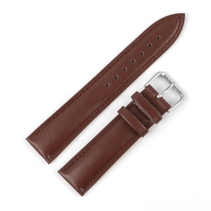 Bracelet de montre connectée de luxe en cuir véritable grain crocodile respirant pour <span class=keywords><strong>homme</strong></span>, boucle ardillon, utilisations multiples, différentes tailles 14 mm - Product Image 4