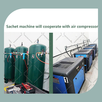 Machine à emballer les sachets de poudre Masala de sel de sucre de 5g 10g 20g