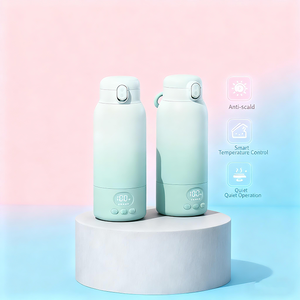 Công Suất Lớn 17Oz Sữa Vú Công Thức Chai Ấm Hơn Nhanh Chóng Sưởi Ấm Xách Tay Bé Sữa Ấm Cho Máy Bay & Xe Du Lịch - Product Image 1