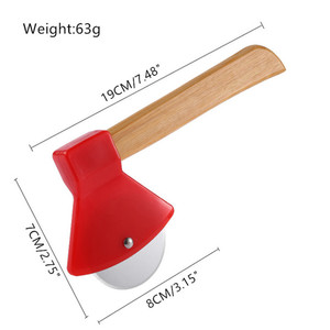 Manjia-cortador <span class=keywords><strong>de</strong></span> <span class=keywords><strong>Pizza</strong></span> para hombres, herramienta única con sierra Circular <span class=keywords><strong>de</strong></span> acero, cubierta <span class=keywords><strong>de</strong></span> plástico para Cuchillo <span class=keywords><strong>de</strong></span> hoja <span class=keywords><strong>de</strong></span> rueda, mango <span class=keywords><strong>de</strong></span> Bambú - Product Image 3