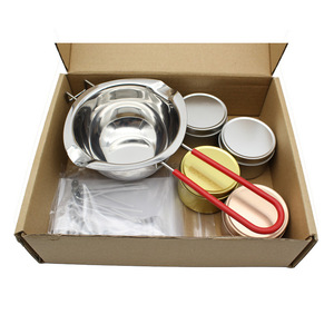 Autocollants personnalisés pour bougies en cire de soja avec logo, points adhésifs, décorations faites à la main pour la maison, kit de fabrication de bougies parfumées DIY - Product Image 4