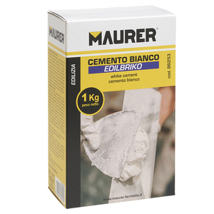 Cemento Bianco Edil Maurer (Scatola da 1 kg) - Product Image 1