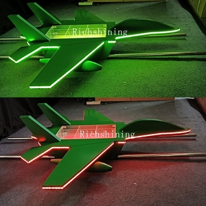 RICHSHINING Nouveau présentoir à bouteilles LED pour jet d'alcool, lumière RGB, présentoir à bouteilles LED, porte-champagne pour boîte de nuit, bar, salon - Product Image 4