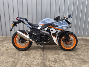 Motocyclette de course YAMASAKI modèle Mercury 125cc, couleur <span class=keywords><strong>orange</strong></span>, moto sportive, moto OEM - Product Image 5