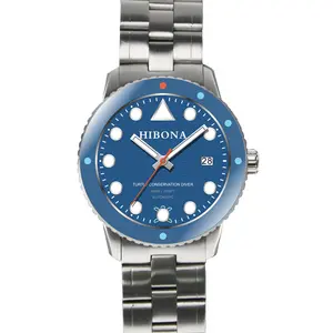 Customizable Designed OEM Sapphire Automatic Men Diving Watch mechanical watches