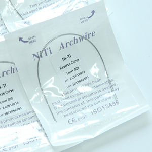 NiTi Archwire Reverse Curve Lower 018 Orthodontic Wire For Oral Therapy - Product Image 1