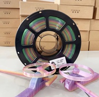 Filaments d'imprimante 3D PETG 1,75 mm, multicolores, plastique importé, matériaux d'impression 3D, poids net 1 kg, marque PL, impression à 200°C