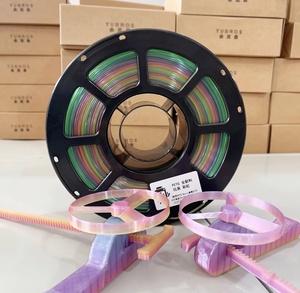 Filaments d'imprimante 3D PETG 1,75 mm, multicolores, plastique importé, matériaux d'impression 3D, poids <span class=keywords><strong>net</strong></span> 1 kg, marque PL, impression à 200°C - Product Image 1