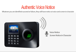 Sinh trắc học dấu vân tay + mật khẩu thời gian tham gia Máy kiểm soát truy cập nhân viên đồng hồ vào/ra hệ thống thiết lập lại trường văn phòng - Product Image 2