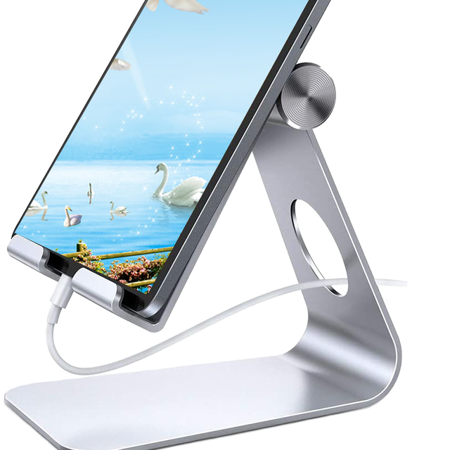 2026 Top Selling Desktop Universal Stand Aluminum Alloy iPad and Cell Phone Stand Holder with Flexibility Updated Design