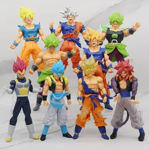 Superbe collection de figurines d'action en PVC Dragon <span class=keywords><strong>Broly</strong></span> et Vegeta, style dessin animé - Product Image 5