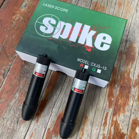 Kit de viseur tactique à point rouge et laser avec viseur réglable en aluminium