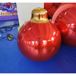 Huayue Trang Trí Sự Kiện PVC Câu Lạc Bộ Đêm Hoạt Động Đảng Bóng Phản Quang Đầy Màu Sắc Toàn Cầu Tuyệt Vời Lễ Hội Inflatable Gương Bóng - Product Image 6