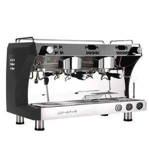 Machine à café Gemilai avec moulin intégré, semi-automatique, style italien E61, en acier inoxydable, machine à expresso professionnelle - Product Image 4