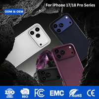 Coque personnalisée pour iPhone 18 ProMax, finition floquée, magnétique, structure pliable TPU+PC, couleur personnalisée, fabrication OEM/ODM, vente en gros