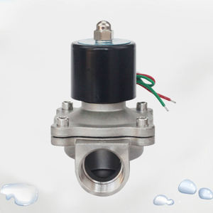Válvula Solenoide de Acero Inoxidable de 2 Pulgadas, 12V/24V, Rosca Esférica para Agua, OEM - Product Image 6