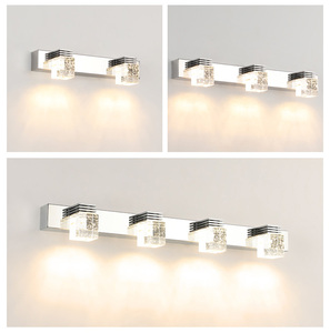 1/2/3/4/5/6 Lámparas diseño moderno burbuja cristal baño vanidad lámpara vanidad luces para espejo - Product Image 5