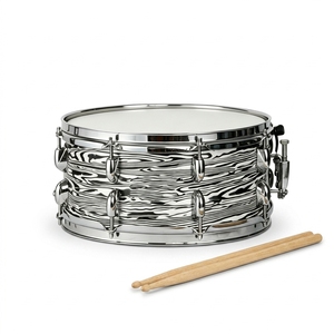 Caja de Percusión de Metal y Madera de Alta Calidad Directo de Fábrica, 14*5.5 Pulgadas, Accesorios para Grabación Profesional en Estudio - Product Image 1