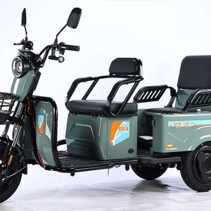 Triciclo Eléctrico para Adultos de 48v/60v 600w, Triciclo Eléctrico de 3 Ruedas - Product Image 5