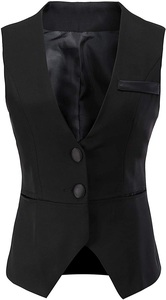 Chalecos de Uniforme Personalizados para Camareros, Camareras y Chefs, para Restaurantes, Hoteles, Bares y Cocinas, Venta al Por Mayor - Product Image 4