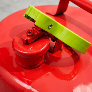 <span class=keywords><strong>Bidon</strong></span> de sécurité en acier personnalisé de type I de 5 gallons <span class=keywords><strong>Bidon</strong></span> de gaz <span class=keywords><strong>rond</strong></span> industriel pour usage chimique avec entonnoir - Product Image 2