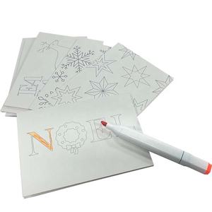 Carte de prière d'<span class=keywords><strong>anniversaire</strong></span> pour enfants à <span class=keywords><strong>imprimer</strong></span> soi-même avec un message de Noël personnalisé sur du carton et du carton ondulé - Product Image 2