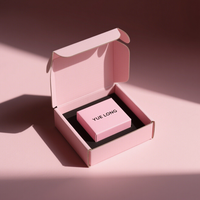 Boîte d'expédition en carton ondulé personnalisée de haute qualité avec logo imprimé pour robe, perruque, ensemble de soins de beauté, cosmétiques, maquillage, coffret cadeau