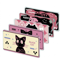 Tapis de souris en verre 900x400x3mm rectangulaire pour le lieu de travail, les arènes d'e-sport et le gaming professionnel avec design personnalisé, stock disponible