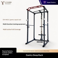 Système d'entraînement complet transfrontalier de qualité supérieure en acier, avec Power Rack, Squat Rack, Smith Machine et Machine à tractions, pour usage domestique, Hebei