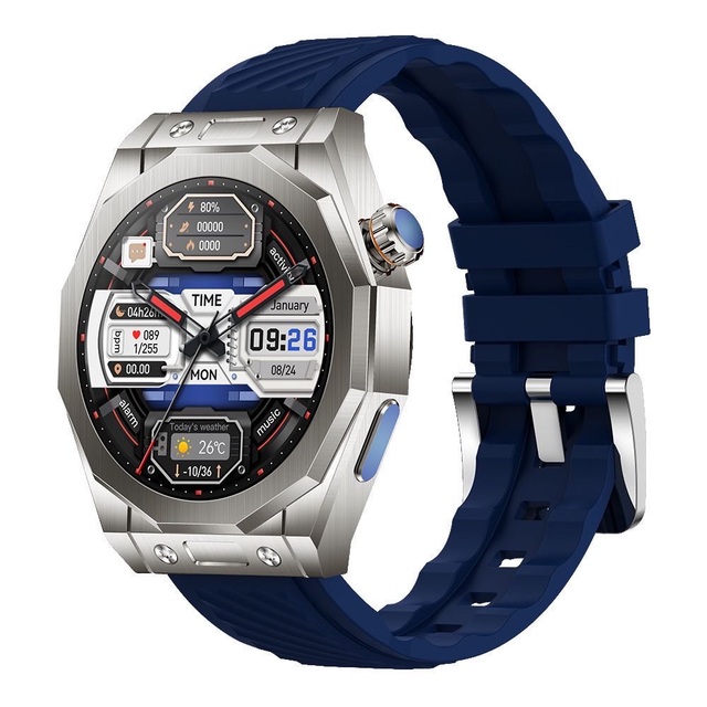 2025 Newest Z83 Max Smart Watch IP68 Waterproof Compass NFC 1.52 Inch Round AMOLED Screen with 3 Straps Wireless Charging Watch