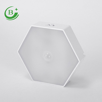 Veilleuse Rechargeable USB sans fil PIR à détecteur de mouvement pour chambre à coucher, escalier, armoire