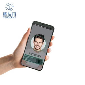 Portable Handheld NFC Construction Site Mobile Attendance Access Control <b>Terminal</b> with Android Facial Recognition WIFI Network - Product Image 1
