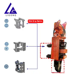 maintenance of side grip pile driver financing options for side grip pile driver driving sheet pile with excavator